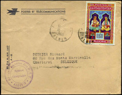 Cover To Charleroi, Belgium - Argelia (1962-...)