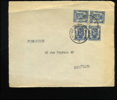 Coverfront Naar Bruxelles - 1935-1949 Small Seal Of The State