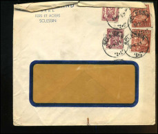 Cover - "Etablissements Galand, Fers Et Aciers, Sclessin" - 1935-1949 Small Seal Of The State