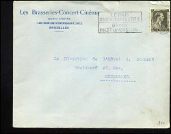 Cover Naar Bruxelles - "Les Brasseries-Concert-Cinéma, Bruxelles" - 1936-1957 Offener Kragen