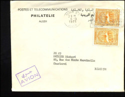Cover To Charleroi, Belgium - Algerien (1962-...)