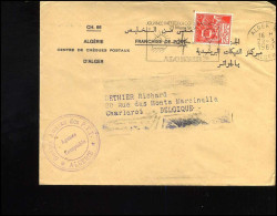 Cover To Charleroi, Belgium - Algerije (1962-...)