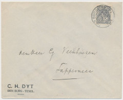 Firma Envelop Den Burg Texel 1924 - C.H. Dyt - Non Classés