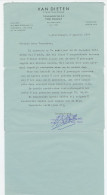 Luchtpostblad G. 23 Particulier Bedrukt Den Haag 1974 - Postwaardestukken