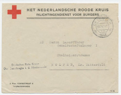 Rode Kruis Inlichtingendienst Deventer - Wolfen Duitsland 1944  - Non Classés