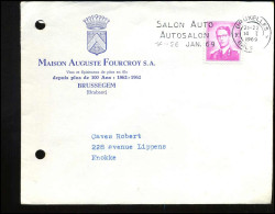 Cover Naar Knokke - "Maison Auguste Fourcroy S.A., Vins Et Spiritueus De Père En Fils, Brussegem" - 1953-1972 Occhiali