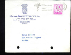 Cover Naar Knokke - "Maison Auguste Fourcroy S.A., Vins Et Spiritueus De Père En Fils, Brussegem" - 1953-1972 Bril