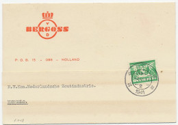 Perfin Verhoeven 053 - B - Oss 1941 - Unclassified
