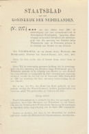Staatsblad 1927 : Spoorlijn Zutphen - Winterswijk - Bocholt - Documenti Storici