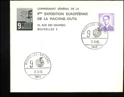 Cover - "Commisariat Général De La 9ème Exposition Européenne De La Machine-Outil, Bruxelles" - 1953-1972 Brillen