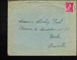 Cover Naar Uccle - 1936-1957 Col Ouvert