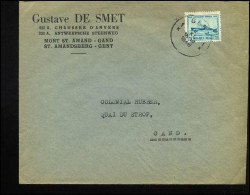 Cover Naar Gand - "Gustave De Smet, St. Amandsberg - Gent" - Storia Postale