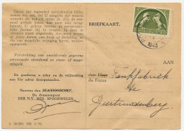 Kennisgeving Ned. Spoorwegen Roosendaal - Geertruidenberg 1943 - Non Classés