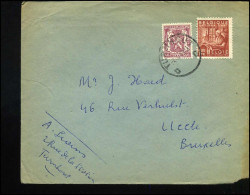Cover Naar Uccle - 1948 Exportación
