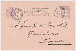 Trein Haltestempel Winterswijk 1888 - Brieven En Documenten