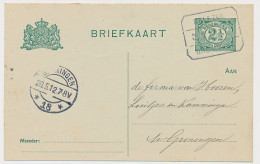 Treinblokstempel : Delfzijl - Groningen I 1912 - Unclassified