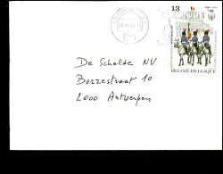 Cover Naar Antwerpen - N° 2308 - Briefe U. Dokumente