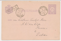 Usselo - Trein Haltestempel Ruurlo 1885 - Lettres & Documents