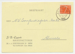 Firma Briefkaart Eefde 1955 - Manufacturen - Unclassified