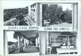 Cr447 Cartolina Torre Del Greco O.n.p.i Casa Serena Provincia Di Napoli - Napoli (Naples)