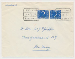 Treinblokstempel : Rotterdam - Eindhoven IX 1960 - Non Classés