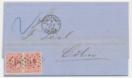 Em. 1872 Rotterdam - Duitsland - Lettres & Documents