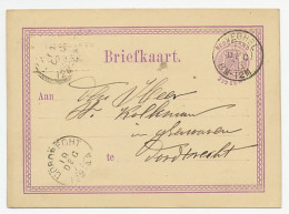 Briefkaart G. 7 Firma Blinddruk Veghel 1876 - Ganzsachen