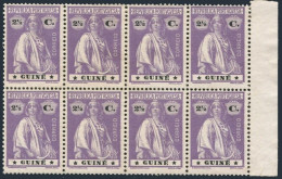 Portuguese Guinea 145 Block/8, Mint No Gum. Michel 139x. Ceres, 1914. - República De Guinea (1958-...)