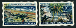 Neth New Guinea 46-47 Blocks/4,MNH. 5th South Pacific Conference,Pago Pago,1962. - Guinee (1958-...)