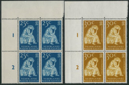 Neth New Guinea 39-40 Blocks/4, MNH. Mi 61-62. UN World Refugee Year WRY-1960. - República De Guinea (1958-...)