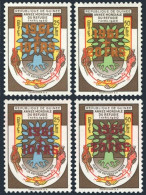Guinea B17-B18 2 Color,MNH.Mi 67-68 A-b.Michel 67b-68b. World Refugee Year,1961. - Guinée (1958-...)
