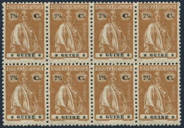 Portuguese Guinea 173 Block/8, MNH. Michel 141yC Ceres, 1922. - Guinea (1958-...)