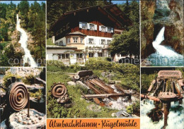 72537494 Markt Schellenberg Almbachklamm Kugelmuehle Wasserfall Markt Schellenbe - Berchtesgaden