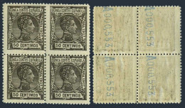 Spanish Guinea 66 Block/4,MNH.Michel 79. King Alfonso XIII,1907. - Guinea (1958-...)