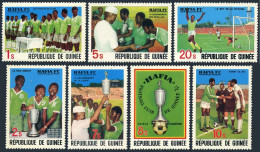 Guinea 782-788 Perf,imperf,MNH.Michel 850-857 A,B. Hafia Soccer Team,1979. - República De Guinea (1958-...)
