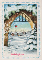 OISEAU Animaux Vintage Carte Postale CPSM #PAN079.FR - Birds