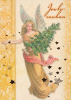 ANGE NOËL Vintage Carte Postale CPSM #PAJ358.FR - Angels