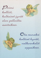 ANGE NOËL Vintage Carte Postale CPSM #PAH284.FR - Angels
