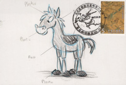 CABALLO Vintage Tarjeta Postal CPSMPF #PKG940.ES - Horses