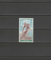 Comoro Islands - Comores 1968 Olympic Games Grenoble Stamp MNH - Invierno 1968: Grenoble