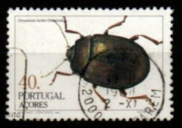 PORTUGAL    -   ACORES  -   1984  .Y&T N° 356 Oblitéré.   Insecte - Açores