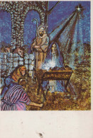Virgen María Virgen Niño JESÚS Religión Vintage Tarjeta Postal CPSM #PBQ087.ES - Maagd Maria En Madonnas
