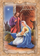 Virgen María Virgen Niño JESÚS Religión Vintage Tarjeta Postal CPSM #PBQ023.ES - Virgen Mary & Madonnas
