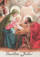 ÁNGEL Navidad Niño JESÚS Vintage Tarjeta Postal CPSM #PBP380.ES - Angels