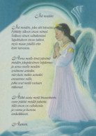 ÁNGEL Navidad Vintage Tarjeta Postal CPSM #PBP508.ES - Angels