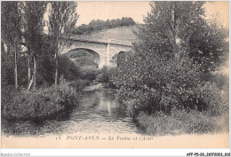 AFFP5-29-0358 - PONT-AVEN - Le Viaduc Et L'aven  - Pont Aven
