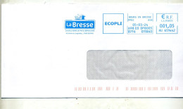 Lettre Flamme Ema Bourg En Bresse Charcuterie - EMA (Print Machine)