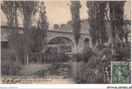 AFFP4-29-0326 - PONT-AVEN - Pont Du Chemin De Fer Et Cours De L'aven à L'entrée Du Bois D'amour  - Pont Aven