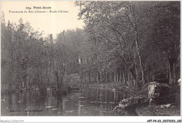 AFFP4-29-0321 - PONT-AVEN - Promenade Du Bois D'amour - étude D'arbres  - Pont Aven