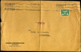 Cover To Stolpmünde, Germany - 'Vereenigd Cargadoorskantoor, Amsterdam' - Lettres & Documents
